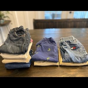 Lot of boys pants. Sizes 12-18mo/18mo/18-24mo.